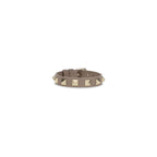 Gray Calf Leather Bos Taurus Bracelet