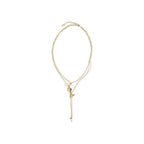 Gold Brass Necklace