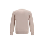 Beige Cotton Sweatshirt