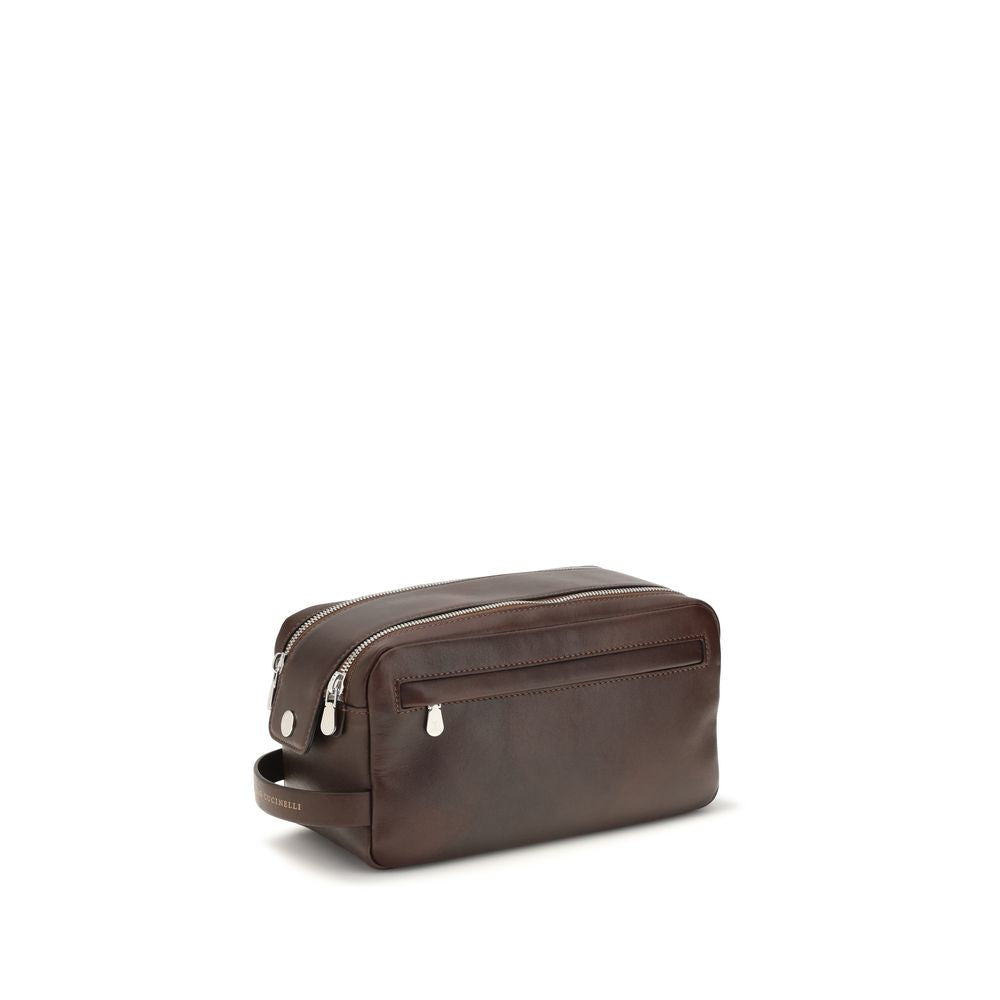 Brown Calf Leather Bos Taurus Wallet