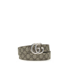 Beige Calf Leather Bos Taurus Regular Belt