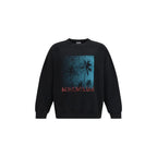 Black Cotton Sweatshirt