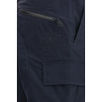 Blue Polyamide Cargo Pants