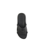Black Rubber Sandals