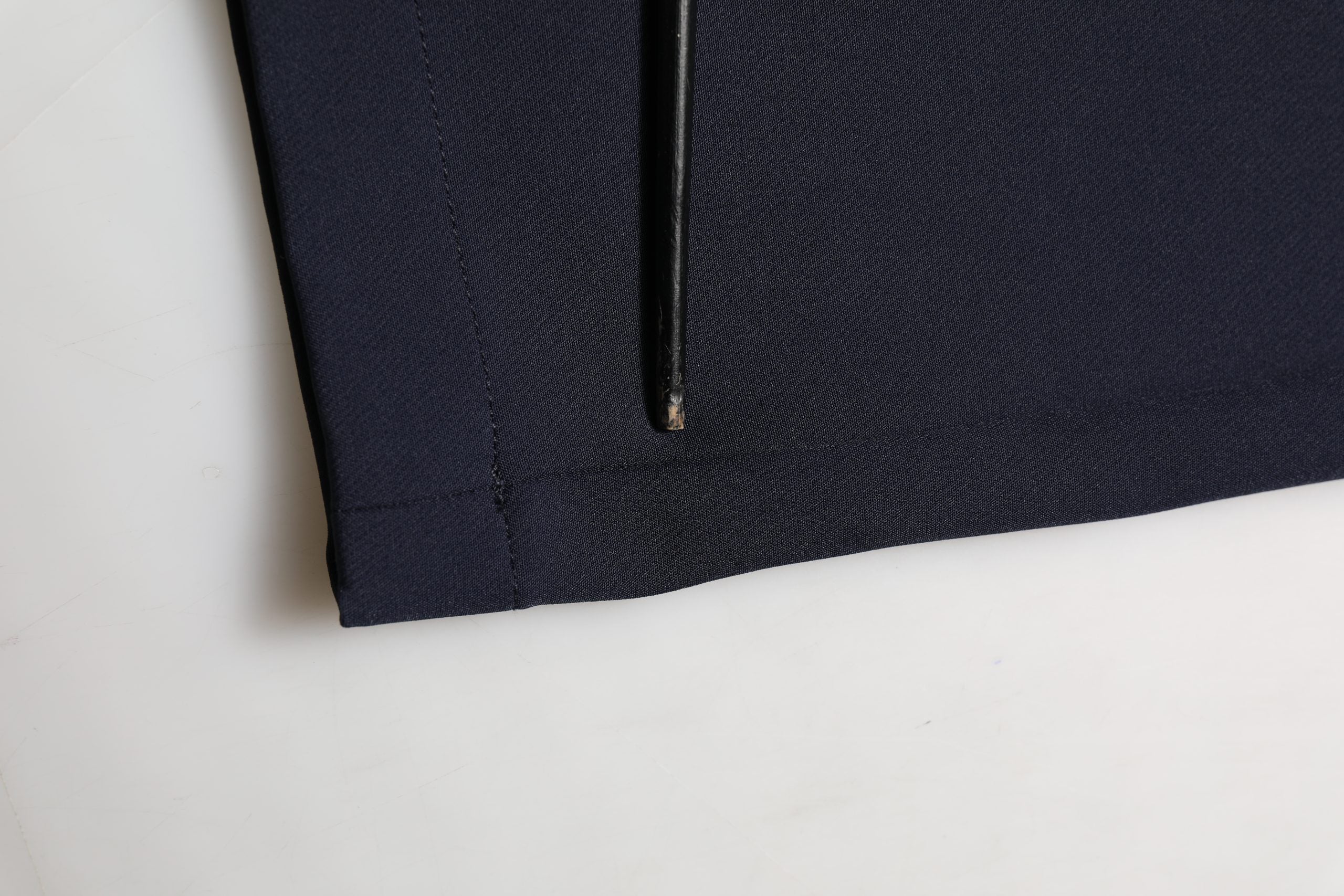 Dark Blue Drawstring Nylon Jogger Sweatpants Pants