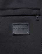 Black Drawstring Viscose Jogger Men Sweatpants Pants