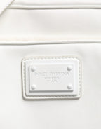 White Logo Plaque Crossbody Shoulder Borse Men Bag