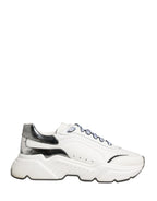 White Silver Daymaster Low Top Men Sneakers Shoes