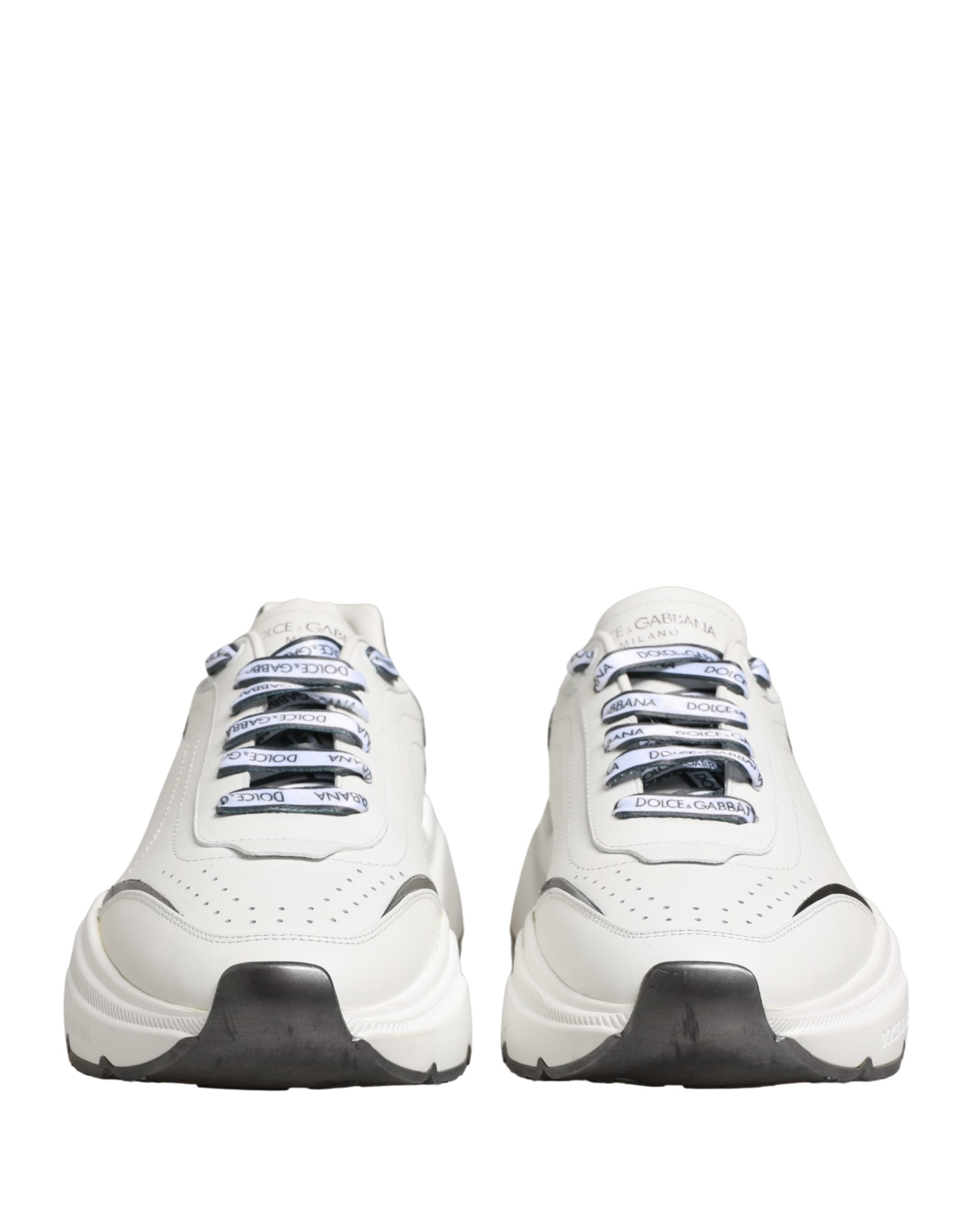 White Silver Daymaster Low Top Men Sneakers Shoes