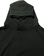 Black DGVIB3 Hooded Sweatshirt Men Sweater