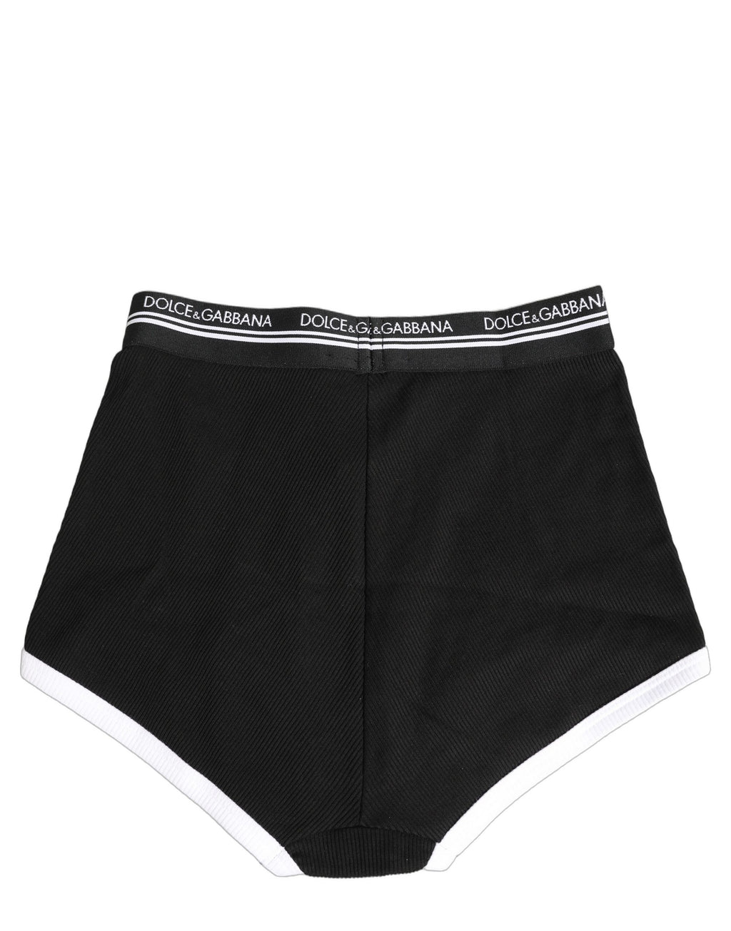 Black White Logo Waistband Coulotte Panty Underwear