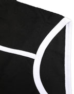 Black White Logo Waistband Coulotte Panty Underwear