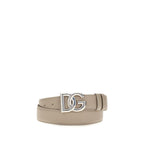 Gray Calf Leather Bos Taurus Regular Belt