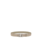 Gray Calf Leather Bos Taurus Regular Belt