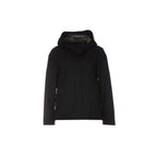 Black Polyester Shell Jacket