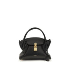 Black Calf Leather Bos Taurus Shoulder Bag