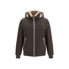 Brown Polyamide Bomber