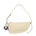 Yellow Leather Shoulder Bag