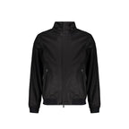 Black Cotton Full-Length Jacket