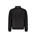 Black Cotton Full-Length Jacket
