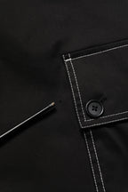 Black Vibe Cargo High Waist Straight Pants