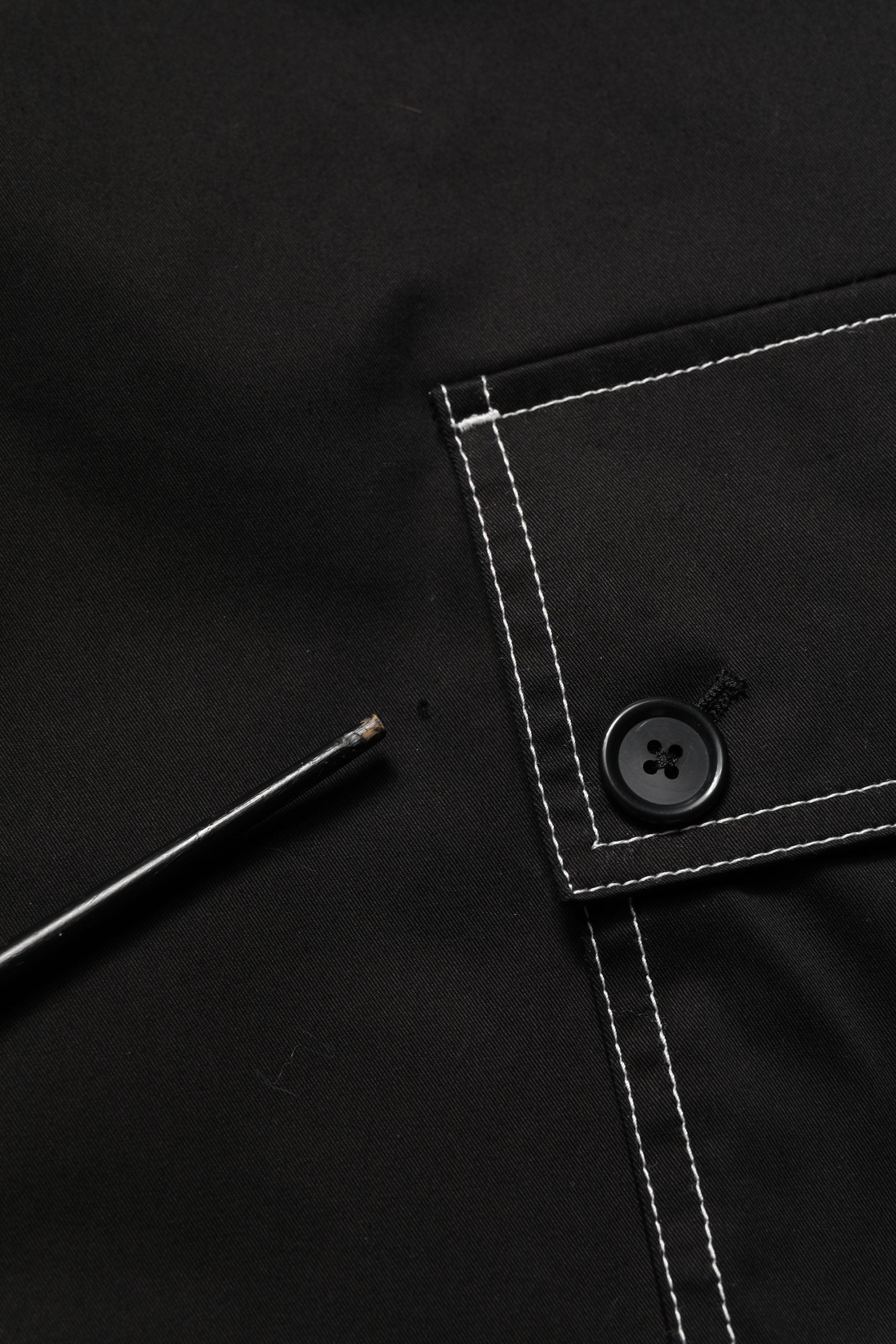 Black Vibe Cargo High Waist Straight Pants
