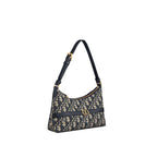 Blue Cotton Shoulder Bag