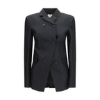 Black Wool Oves Aries Blazer
