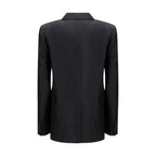 Black Wool Oves Aries Blazer