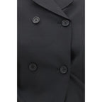 Black Wool Oves Aries Blazer
