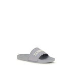 Gray Rubber Slides