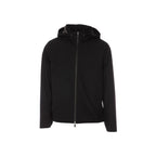 Black Polyester Shell Jacket
