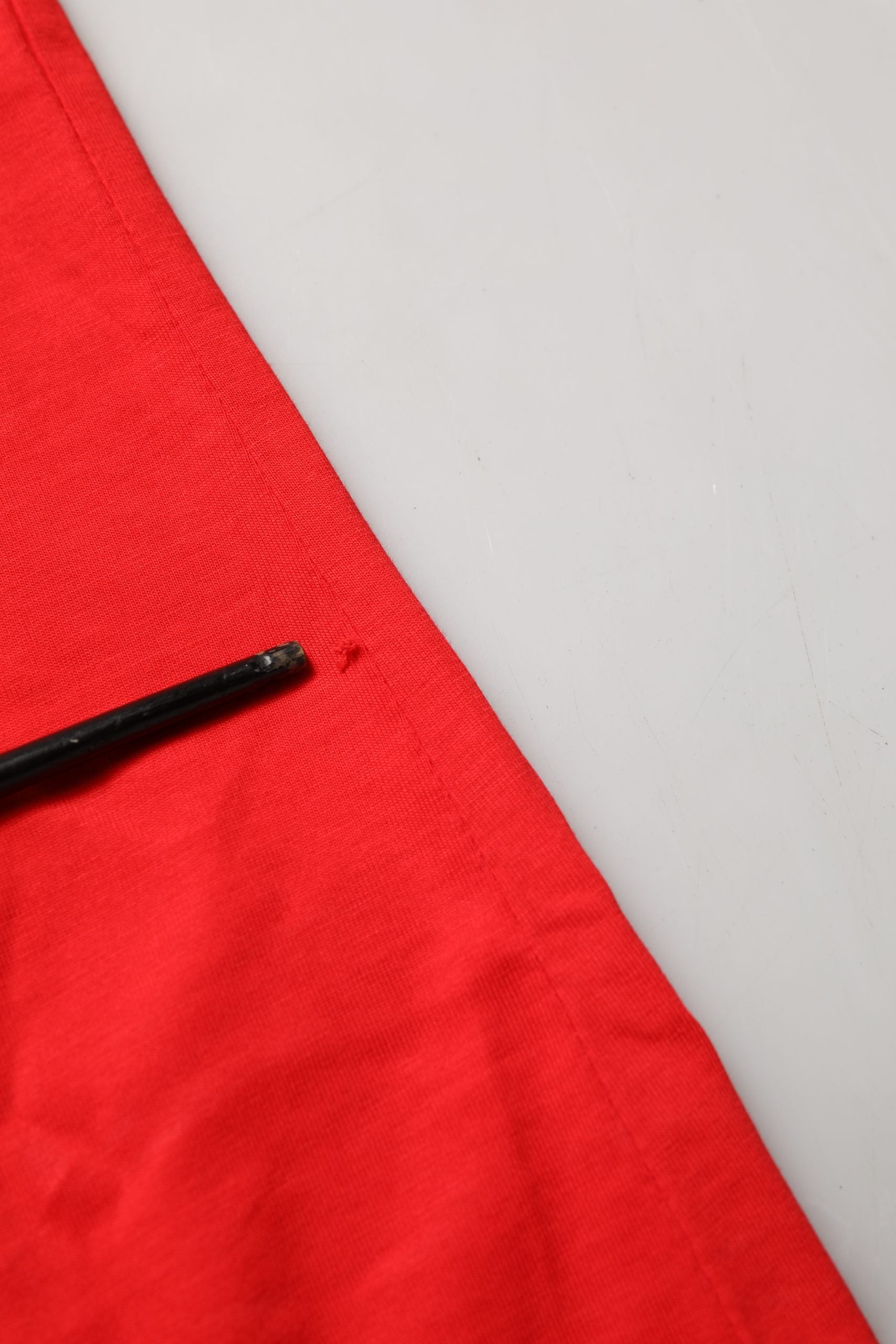 Red Graphic Cotton Jersey Crew Neck T-shirt