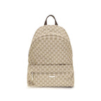 Beige Polyester Shoulder Bag