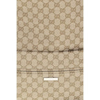 Beige Polyester Shoulder Bag