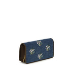 Blue Cotton Shoulder Bag