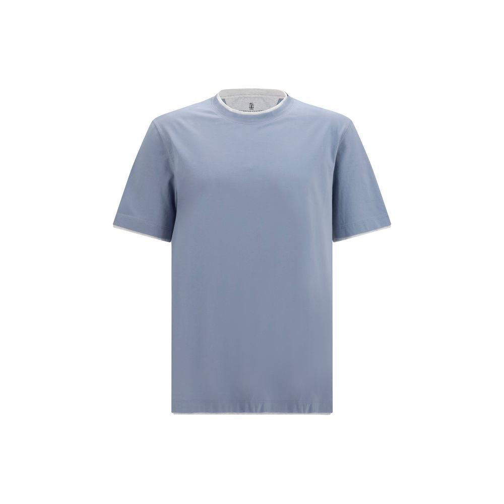 Blue Cotton T-Shirt