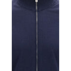 Blue Cotton Cardigan