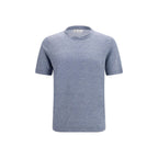 Blue Linen T-Shirt