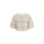 Beige Cotton Cardigan