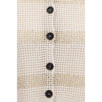 Beige Cotton Cardigan