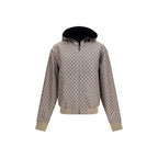 Black Polyester Bomber