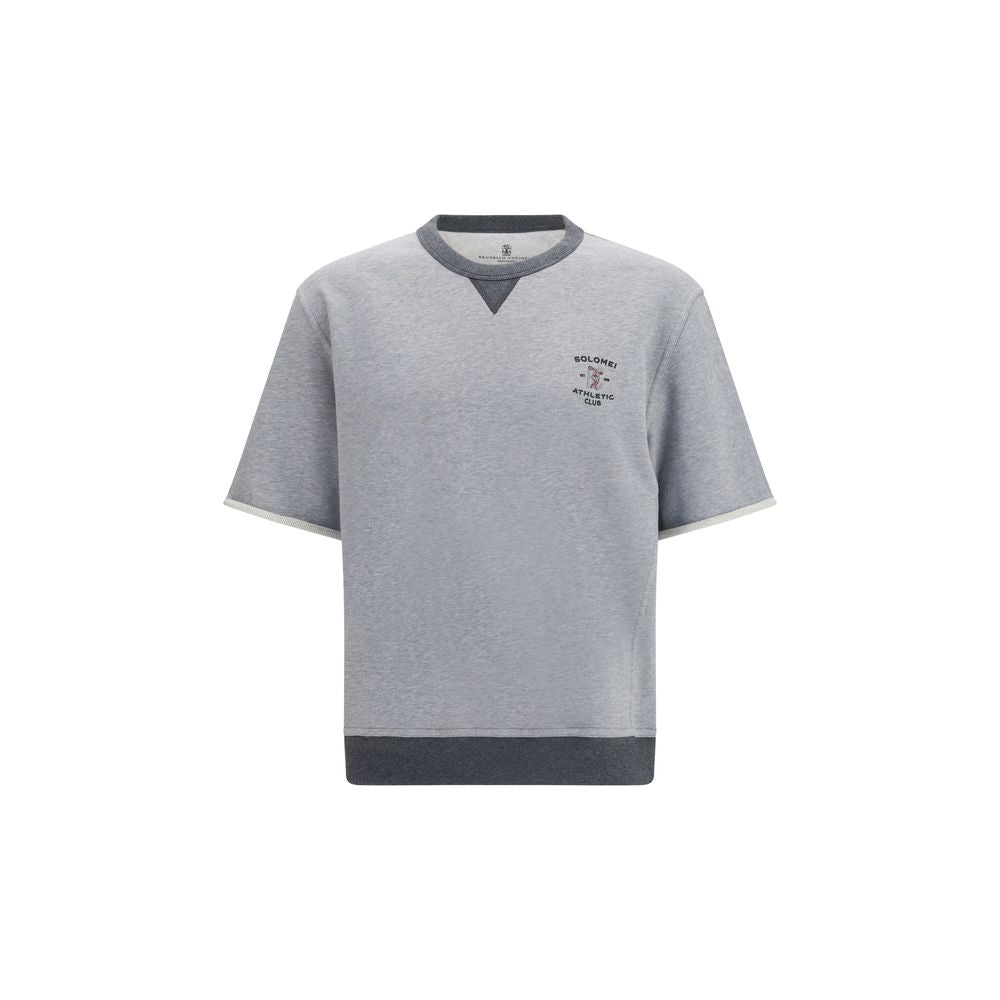 Gray Cotton Sweatshirt