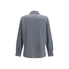 Gray Wool Oves Aries Shirt