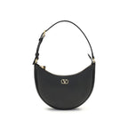 Black Calf Leather Bos Taurus Shoulder Bag