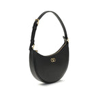 Black Calf Leather Bos Taurus Shoulder Bag