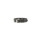 Black Calf Leather Bos Taurus Bracelet