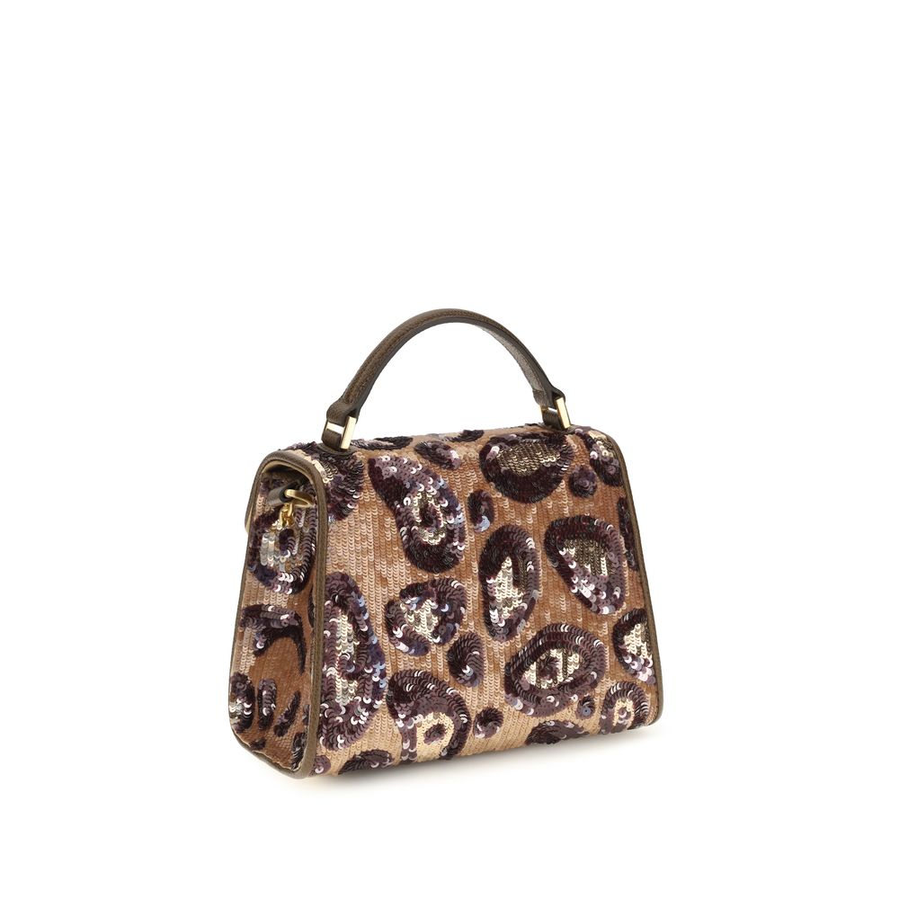 Multicolor Silk Shoulder Bag