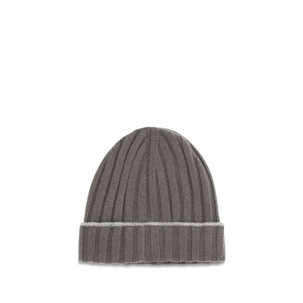 Bicolor Cashmere Beanie