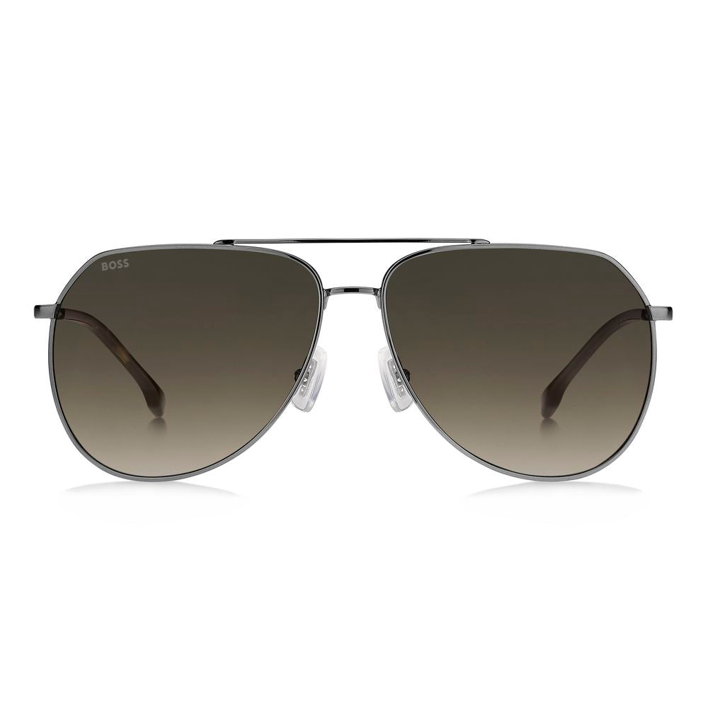 Gray Metal Sunglasses